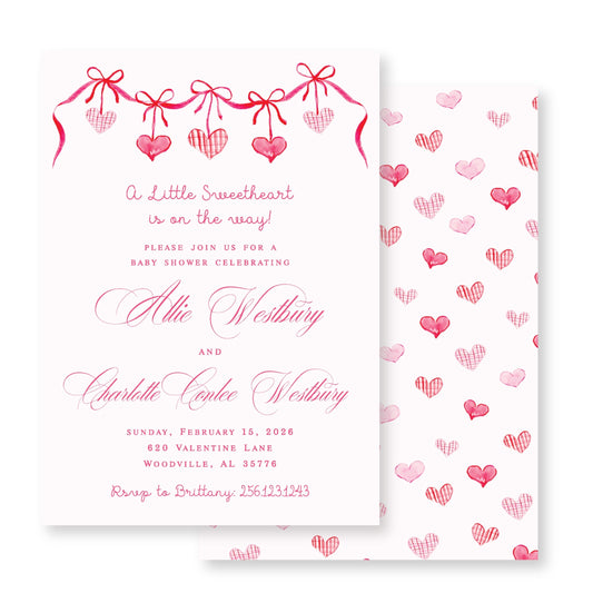 Sweetheart Valentine Invitation