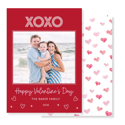 XOXO Valentine Photo Announcement