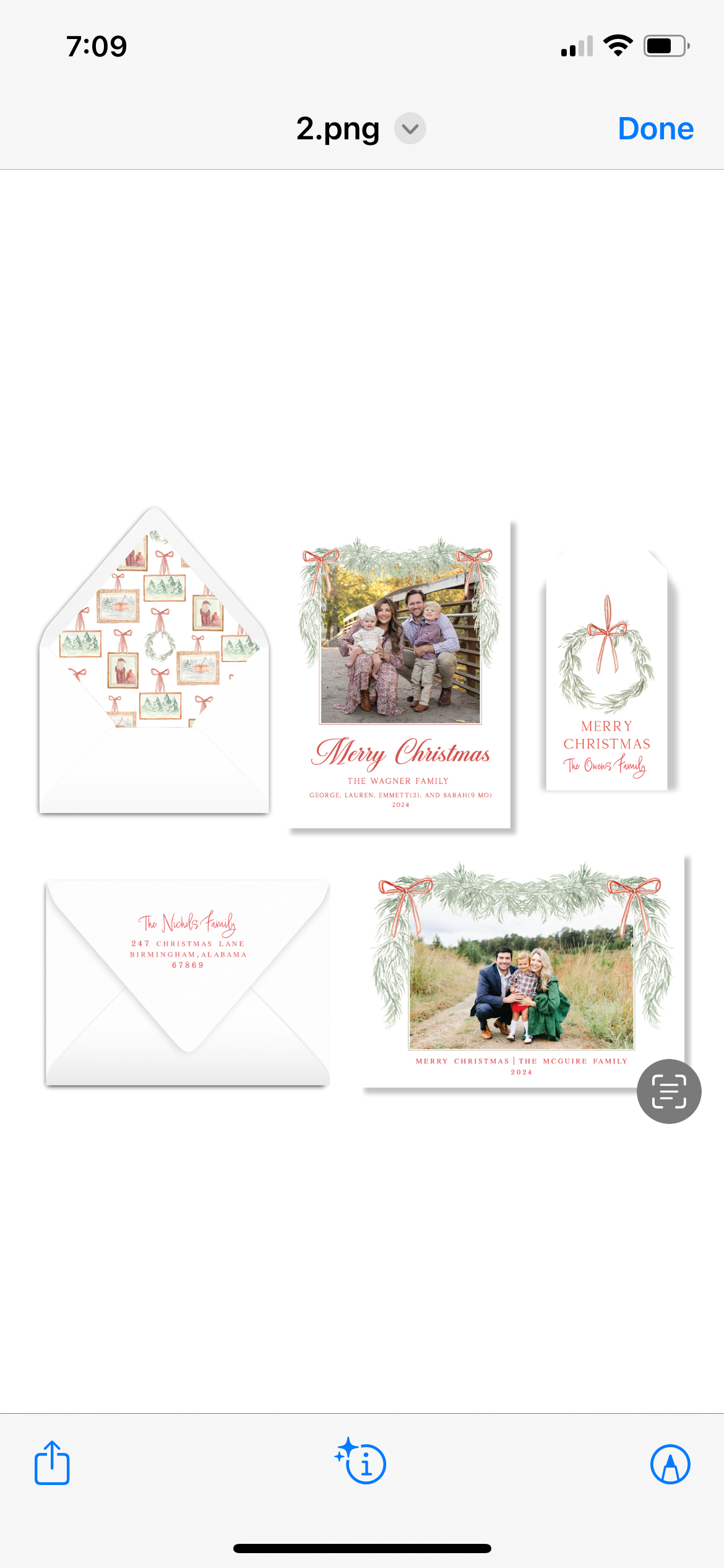 Christmas Cottage Card