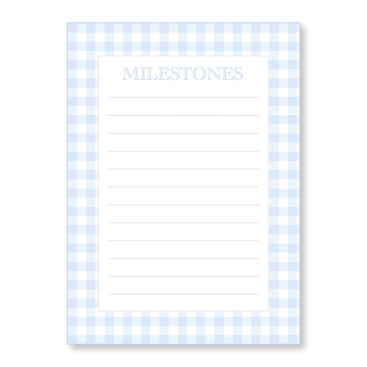 Blue Crest Monthly Milestones