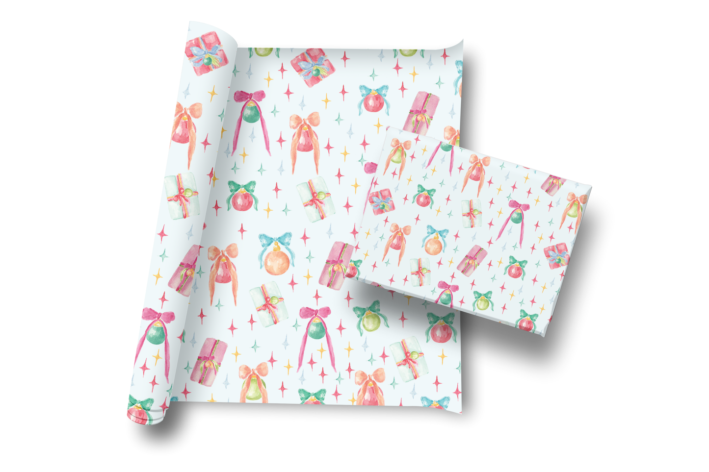 Merry Ornaments Wrapping Paper