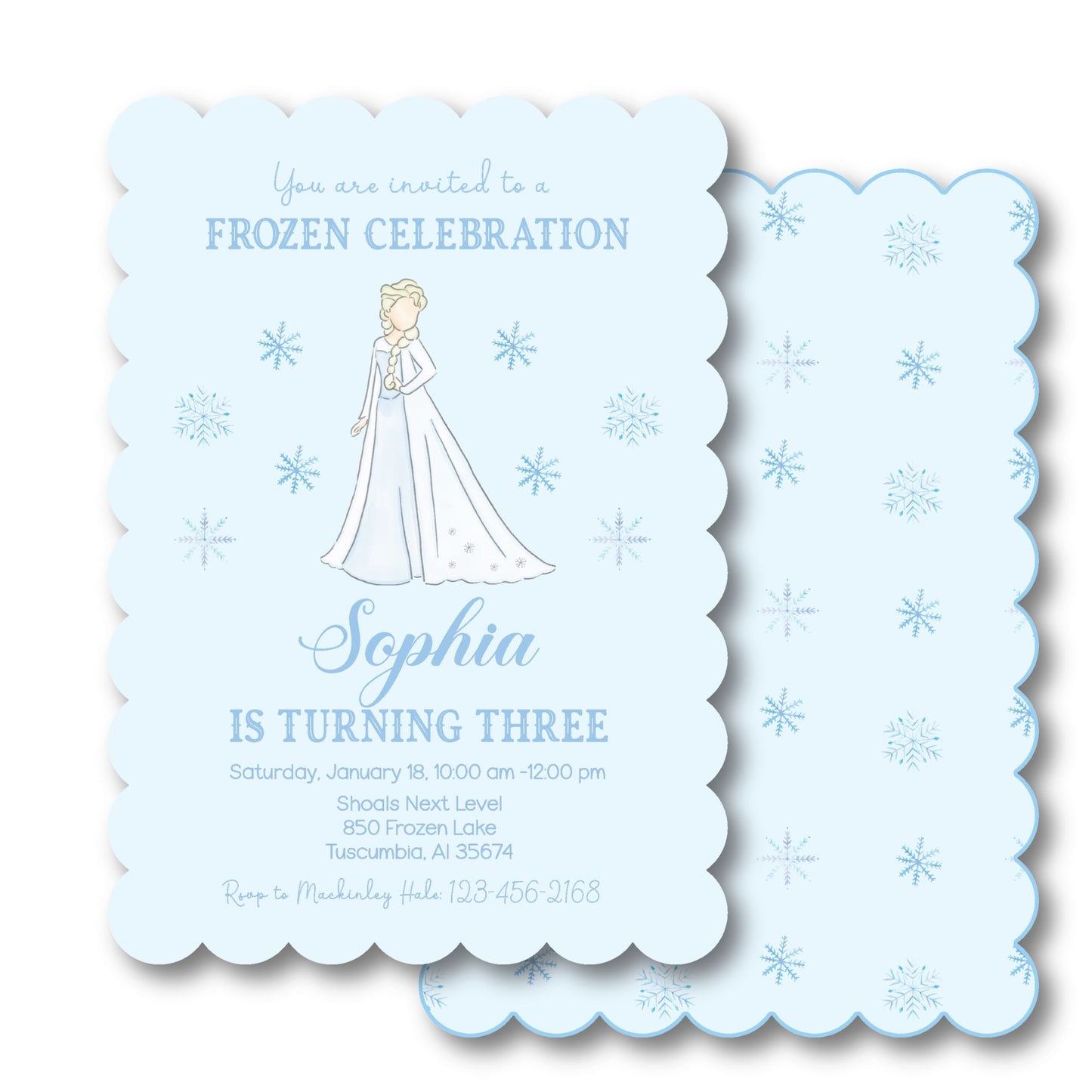 Frozen Invitation