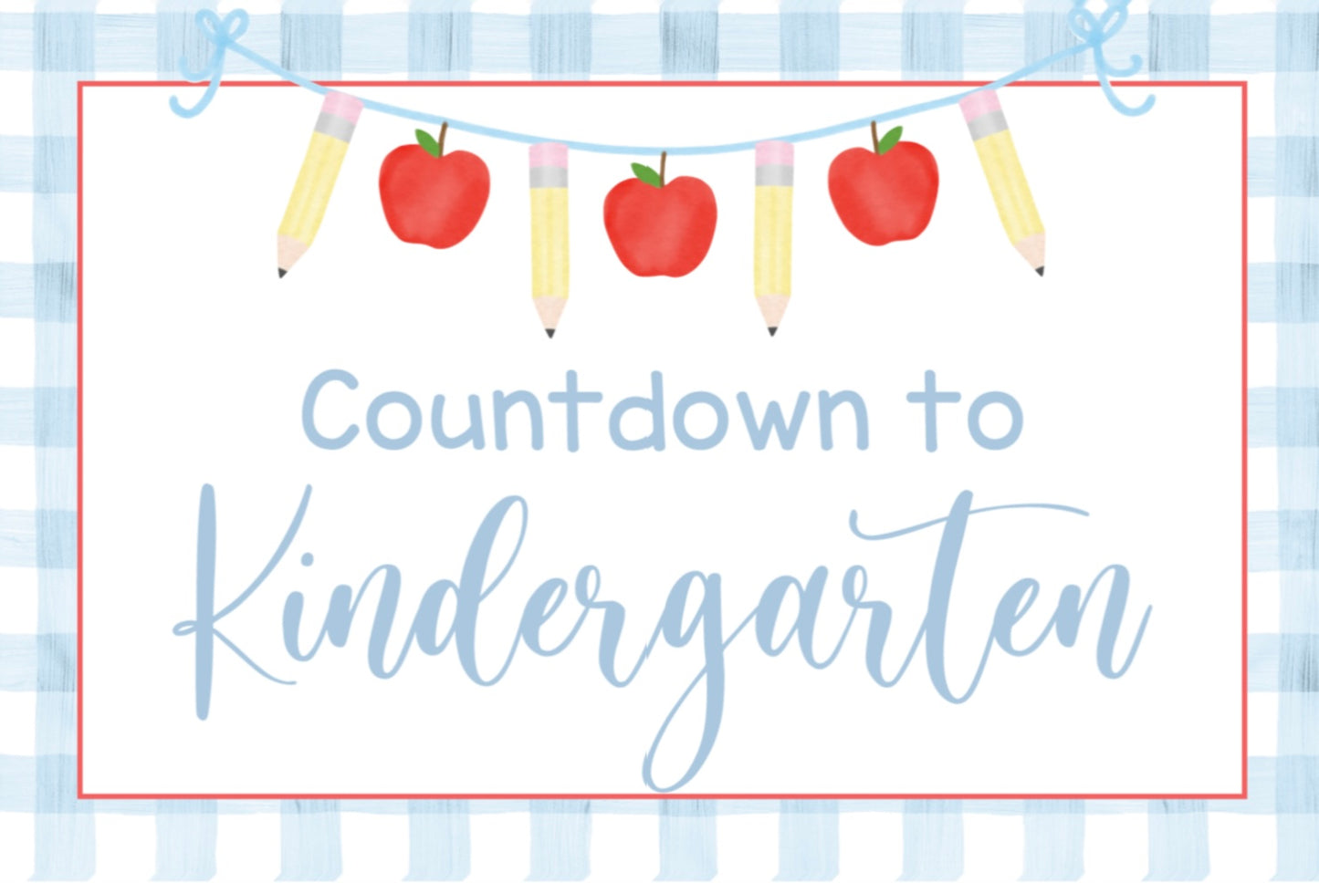 Back to School Scripture Countdown