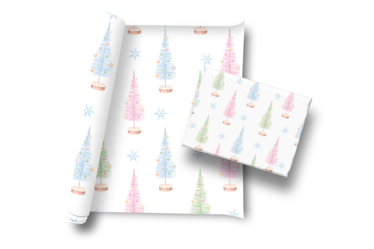 Bottle Tree Wrapping Paper