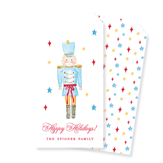 Merry Nutcracker tag