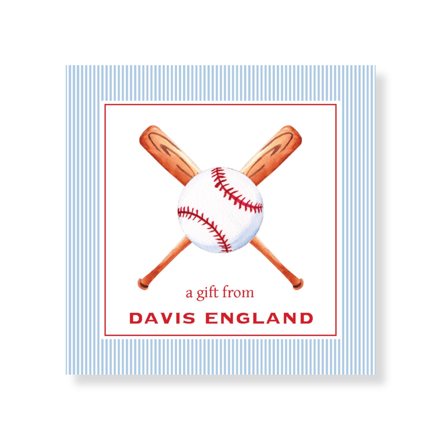 Baseball Calling Card