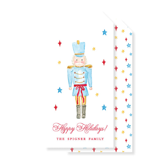 Merry Nutcracker tag