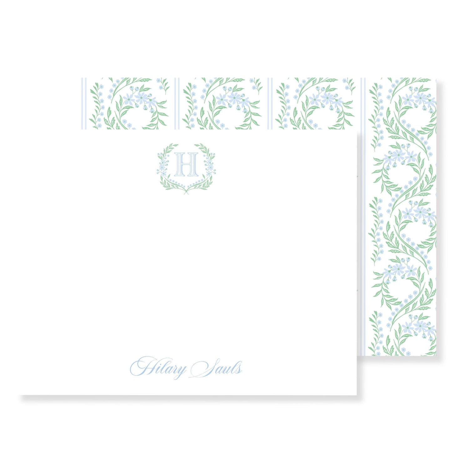 GrandMillennial Wreath Stationery