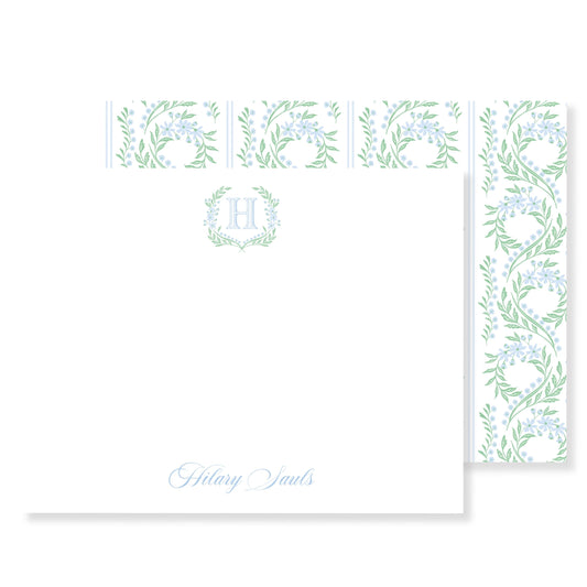 GrandMillennial Wreath Stationery