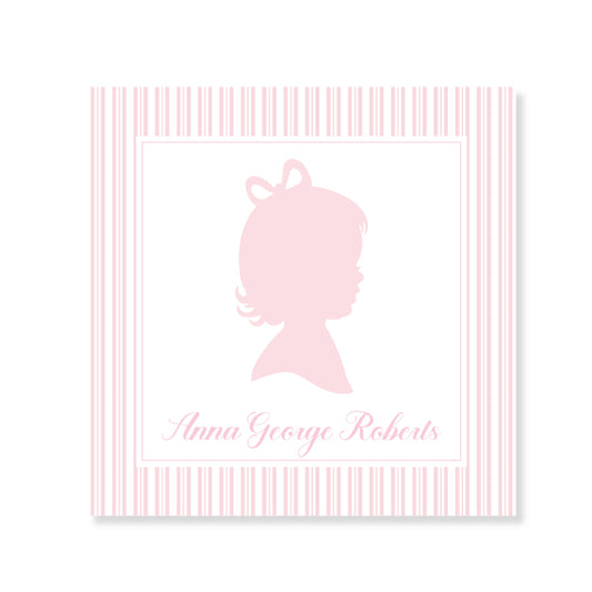 Toddler Girl Silhouette