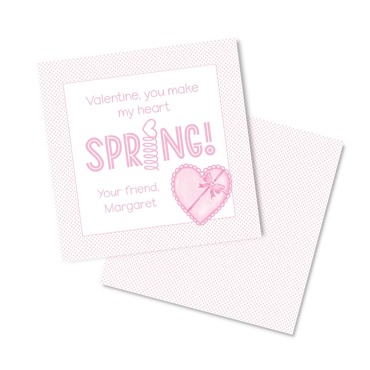 You make my heart Spring Valentine