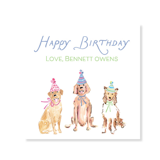 Dog Birthday Tag