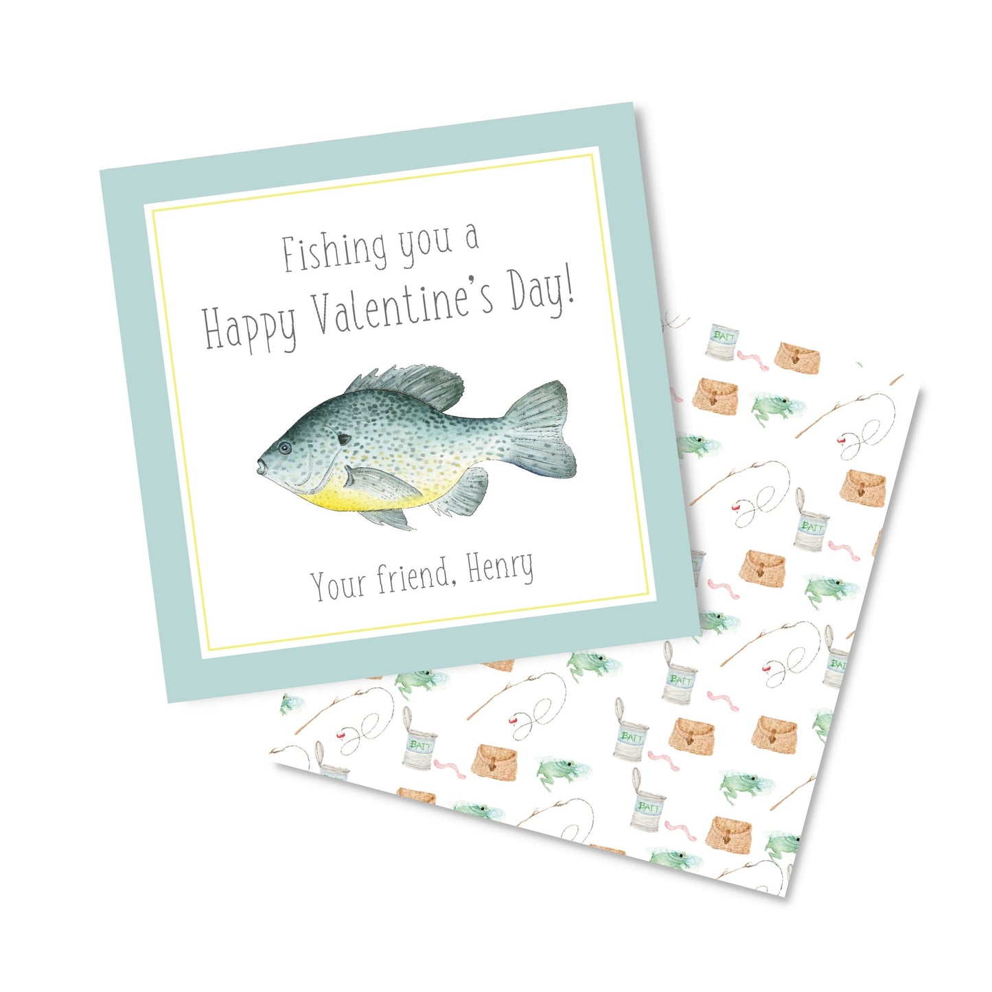 Fishing you A Happy Valentine's Day