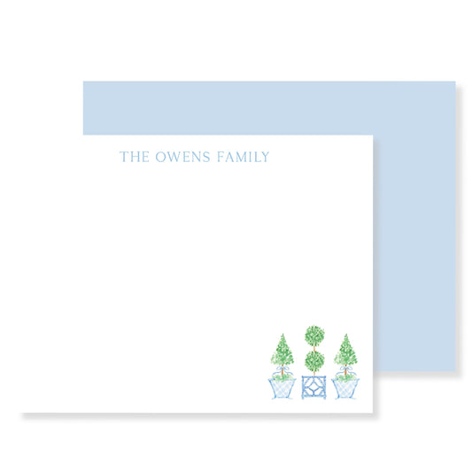 Grandmillennial tree Stationery