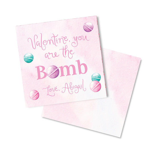 Bath Bomb Valentine