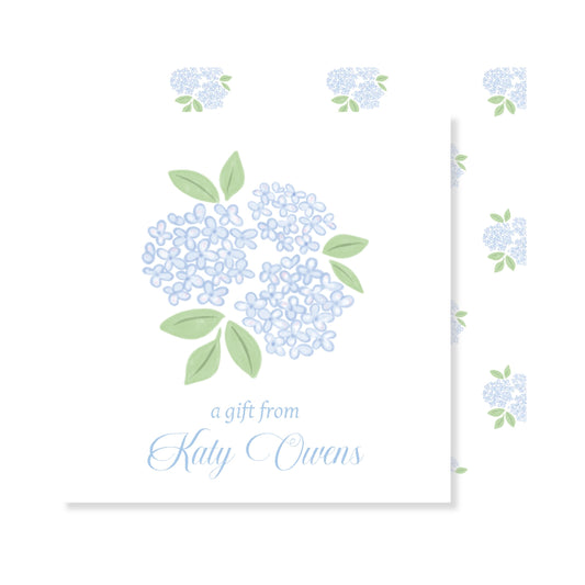 Hydrangea Enclosure Card