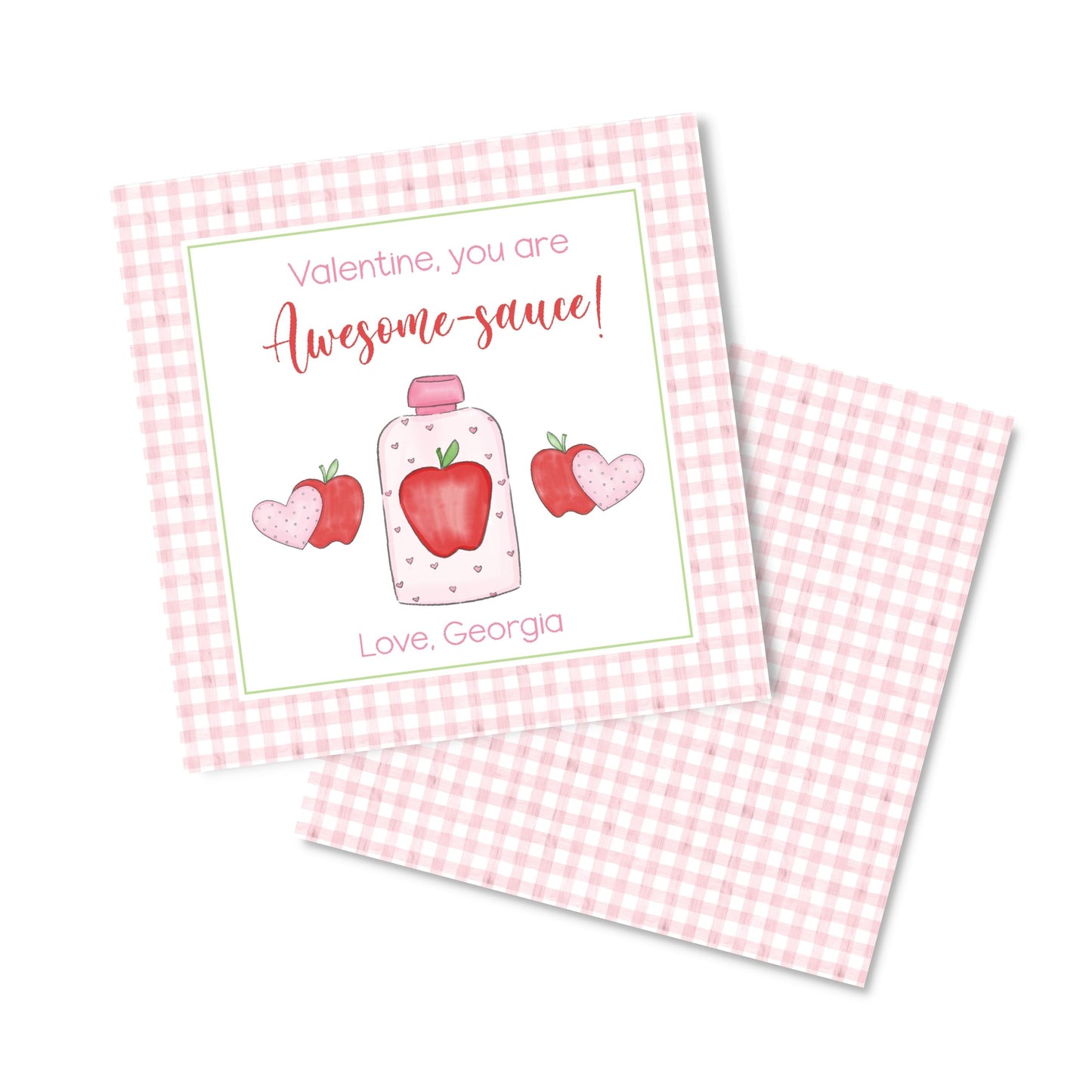 Awesome Sauce Valentine Pink