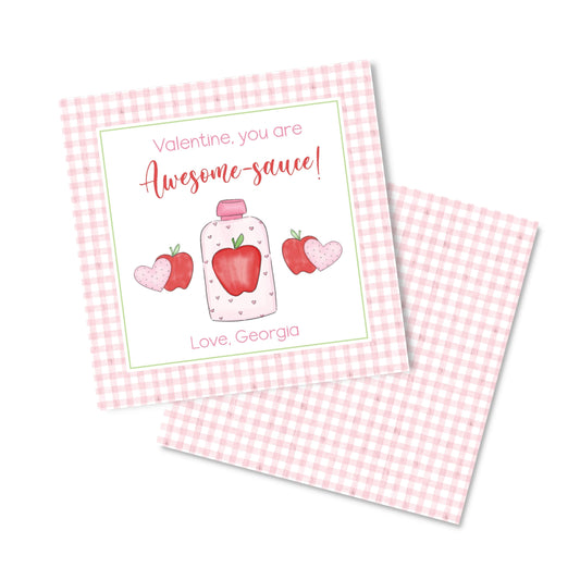 Awesome Sauce Valentine Pink