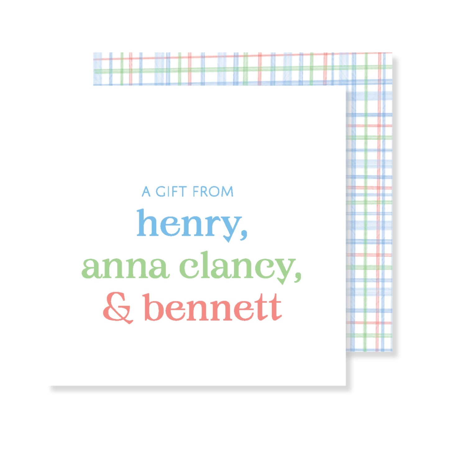 Sibling Primary Calling Card