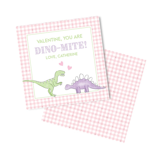 Pink Dino-Mite Valentine
