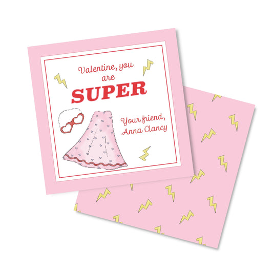 Superhero Pink Valentine