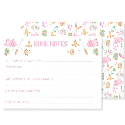 Camp Bunk Notes