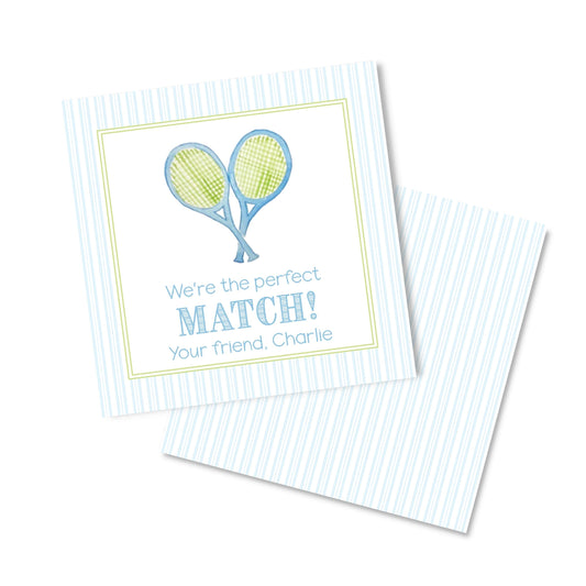 Blue Tennis Valentine
