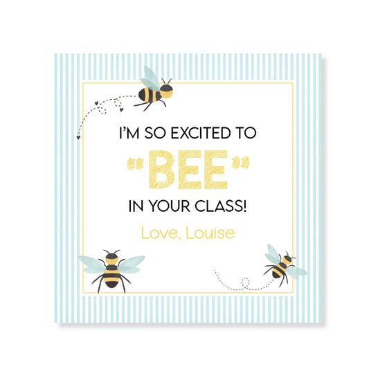Excited to Bee in your class