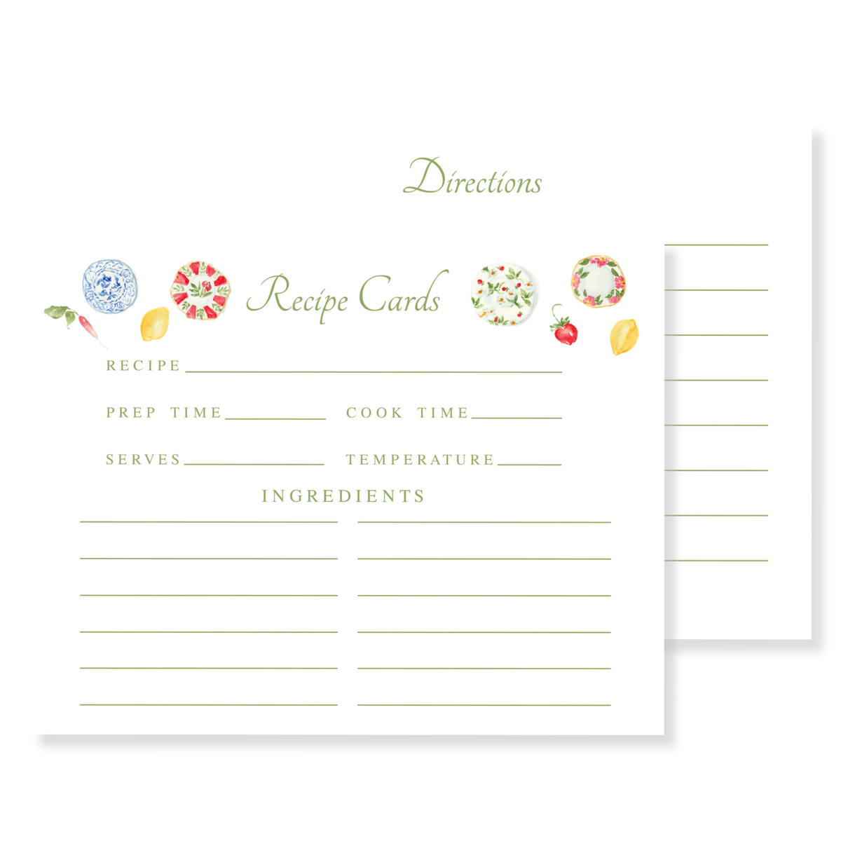 Market Recipe Card