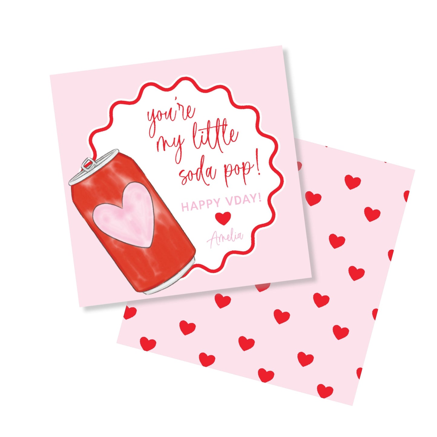 Soda Pop Valentine