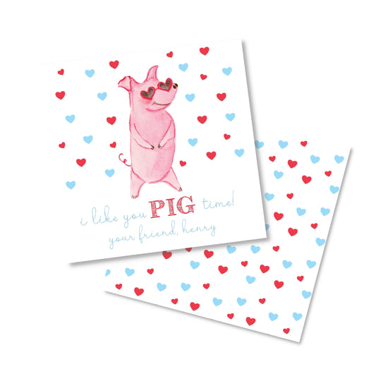Pig Time Valentine