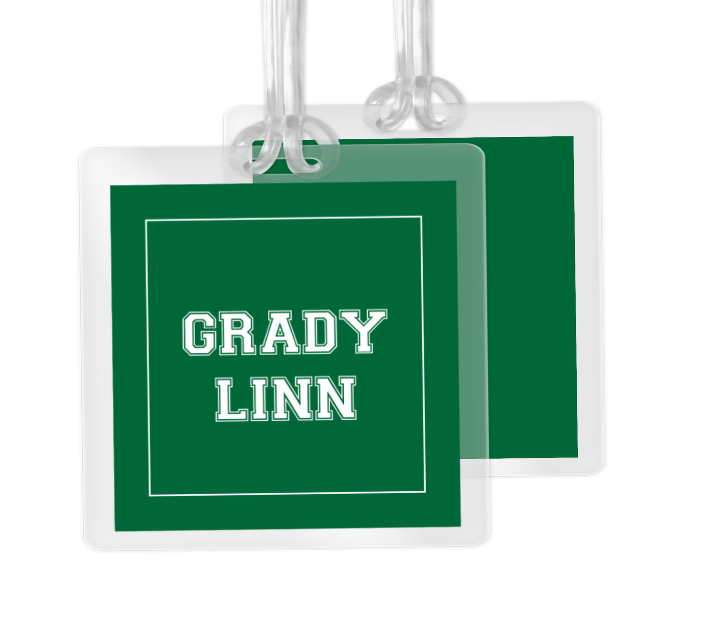 Varsity Bag Tag