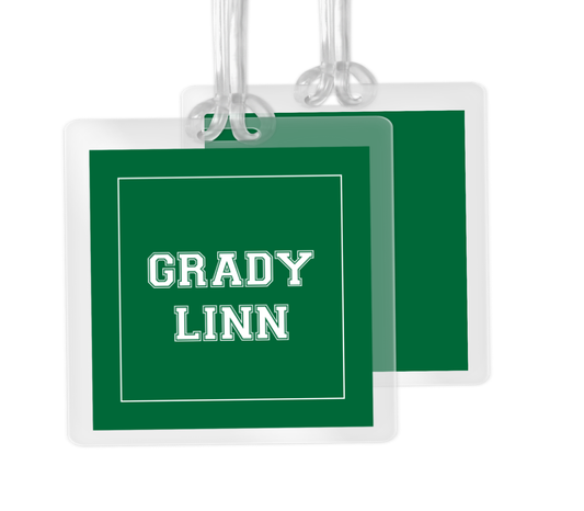Varsity Bag Tag
