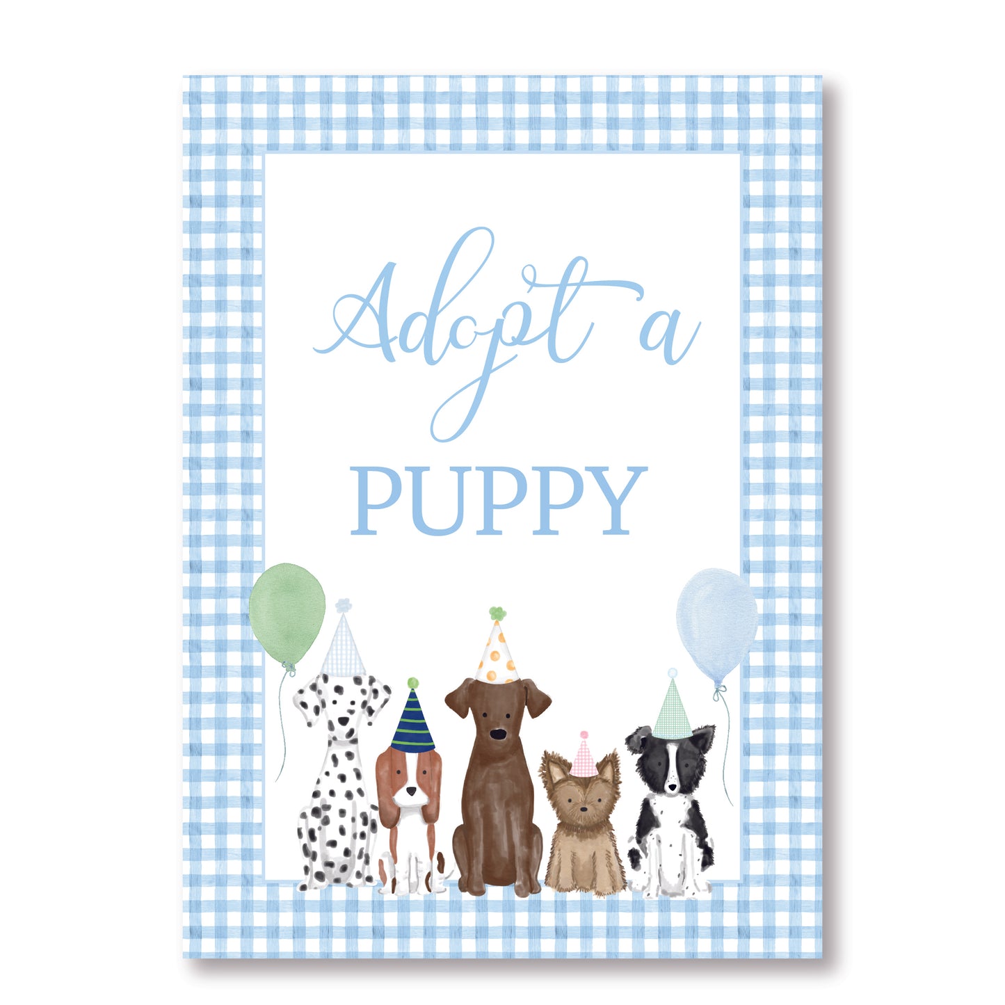 Adopt a Puppy Sign