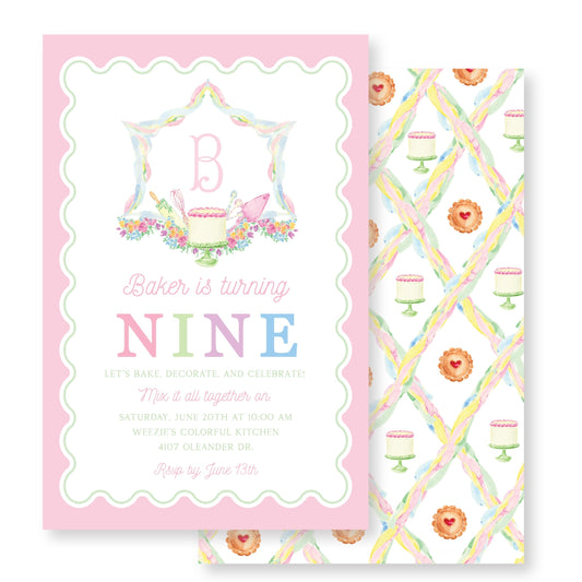 Bakery Invitation