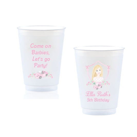 Barbie Crest Cups