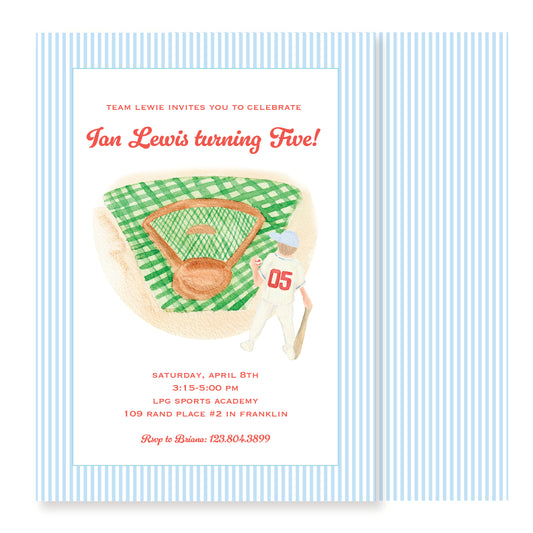 Baseball Invitation