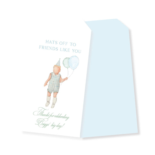 Birthday Boy Favor Tag