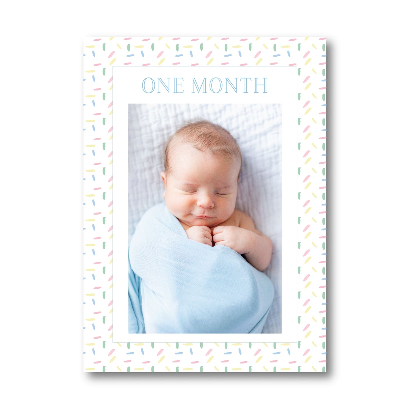 Confetti Monthly Banner