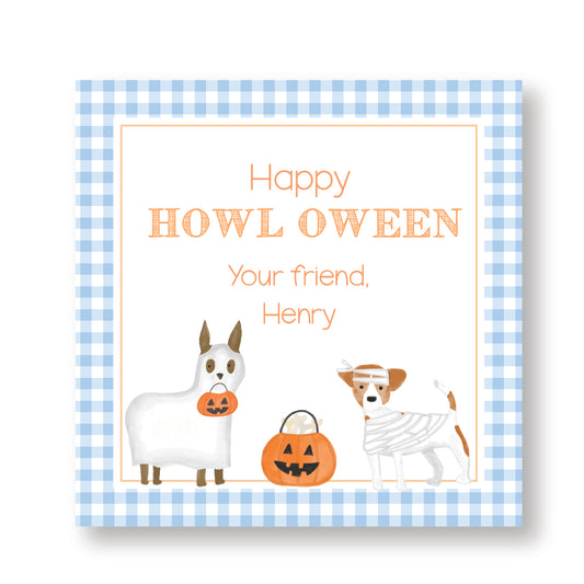 Blue Happy Howl-oween