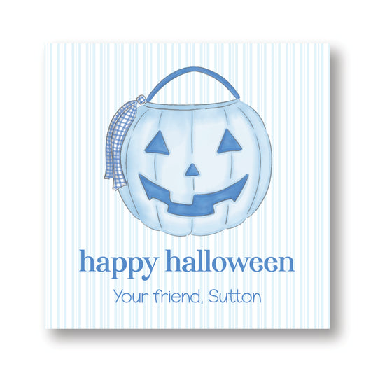 Blue Pumpkin Tag