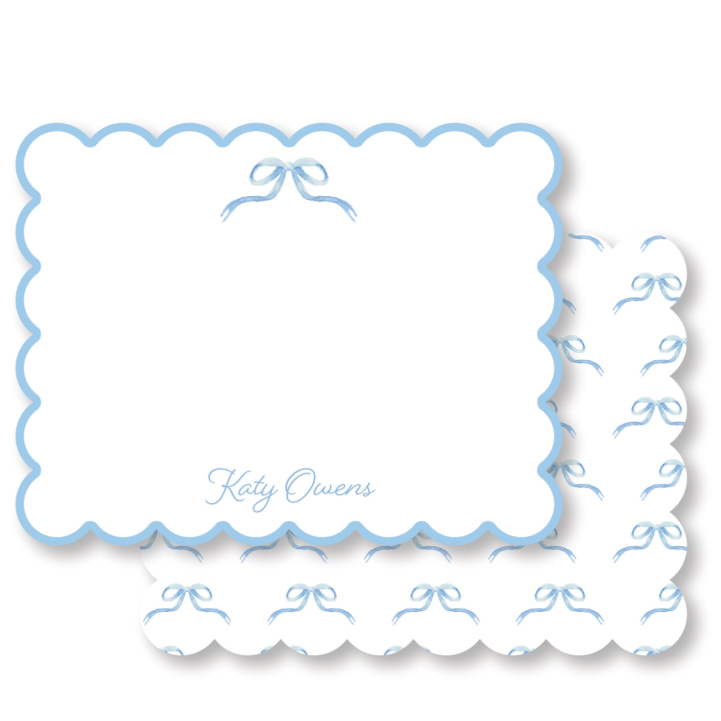 Blue Blow Stationery