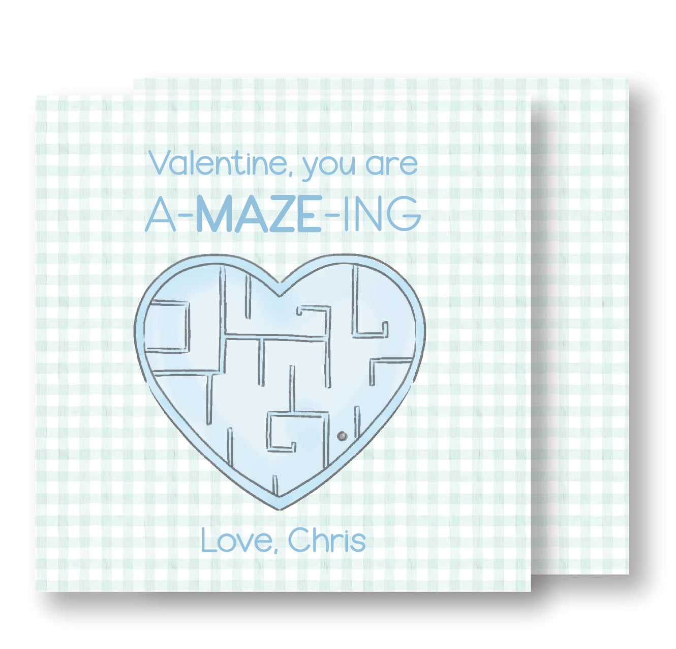 Blue Maze Valentine