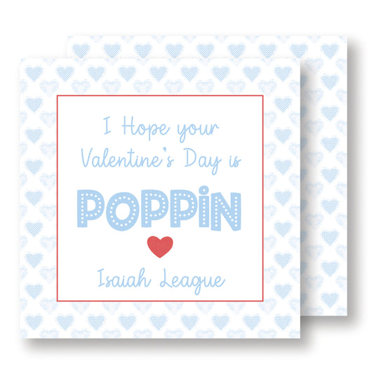 Blue Poppin' Valentine