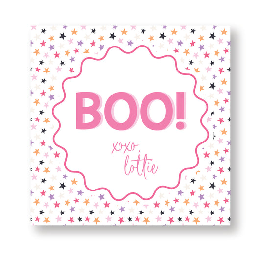 Halloween Stars Boo Tag