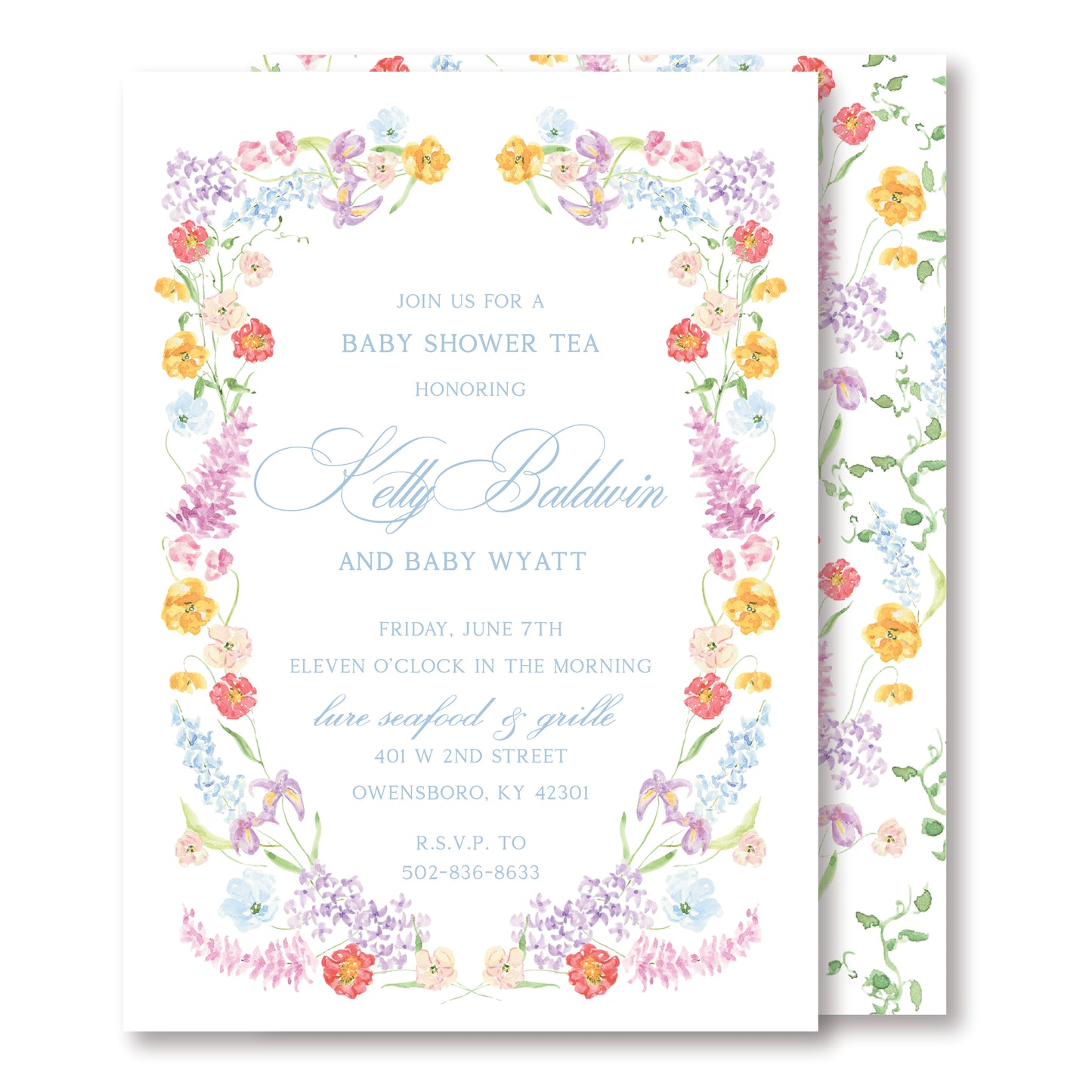 Bright Floral Baby Shower