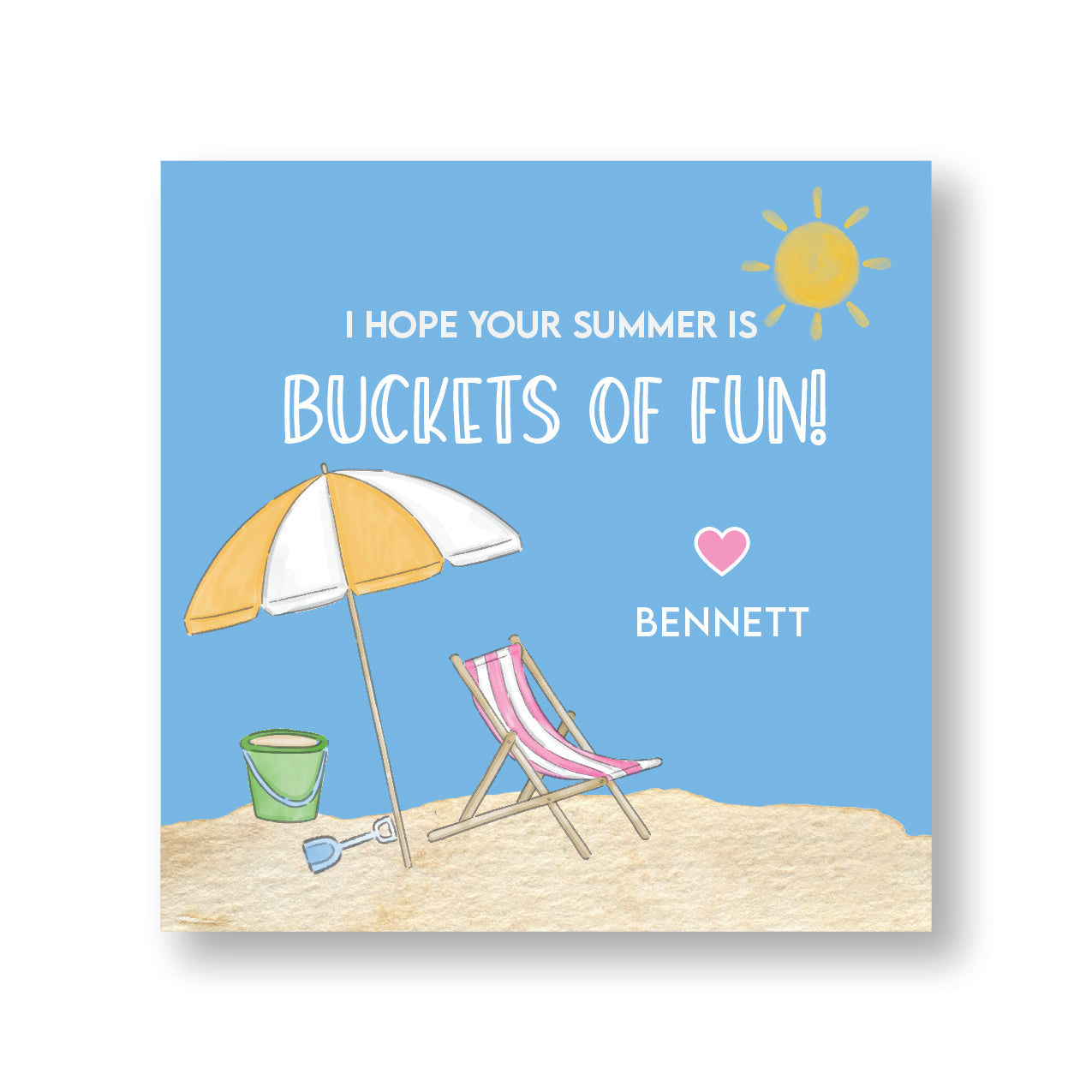 Buckets of Fun Tag