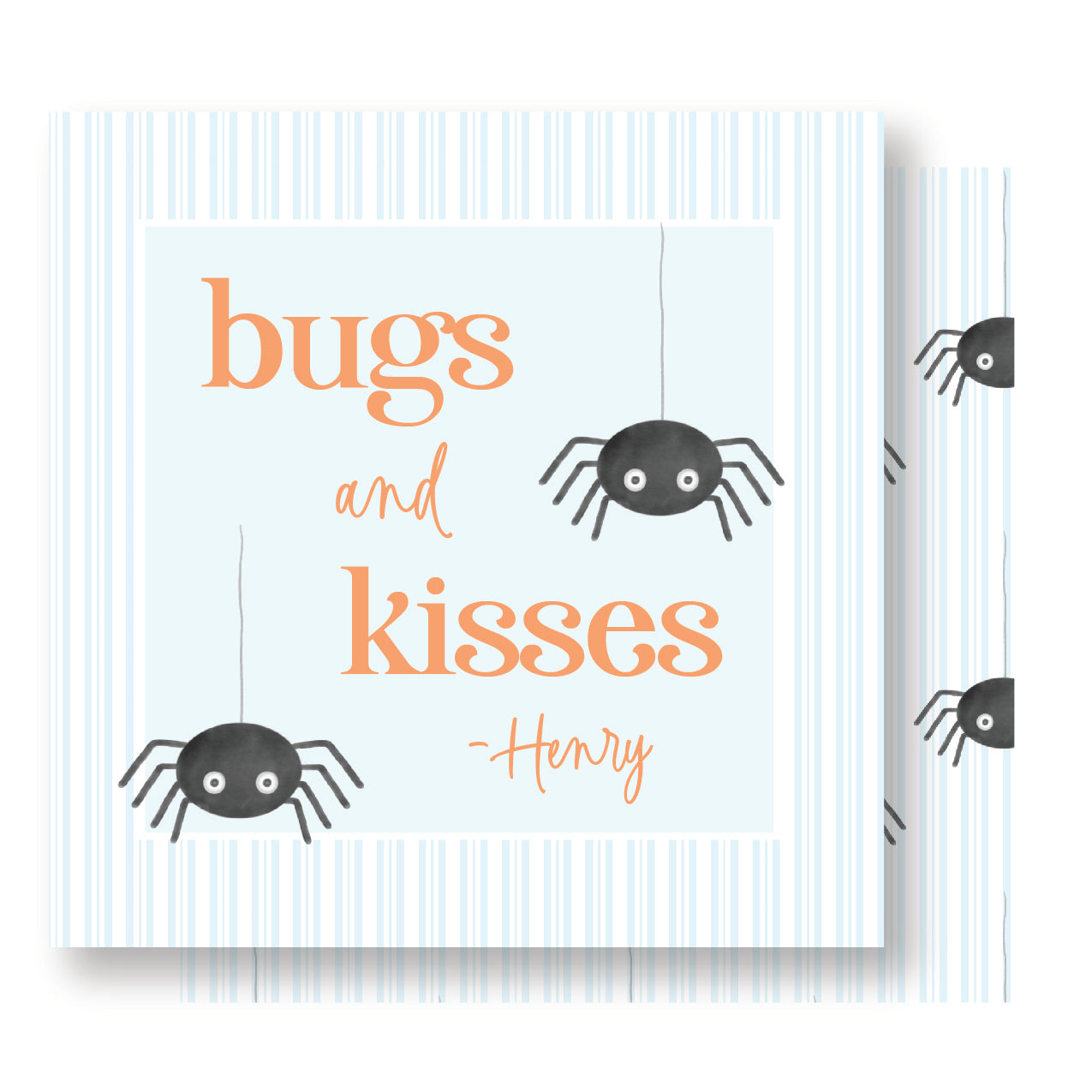 Bugs and Kisses Blue