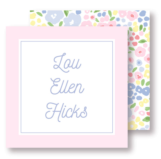 Pastel Floral Ditsy Card
