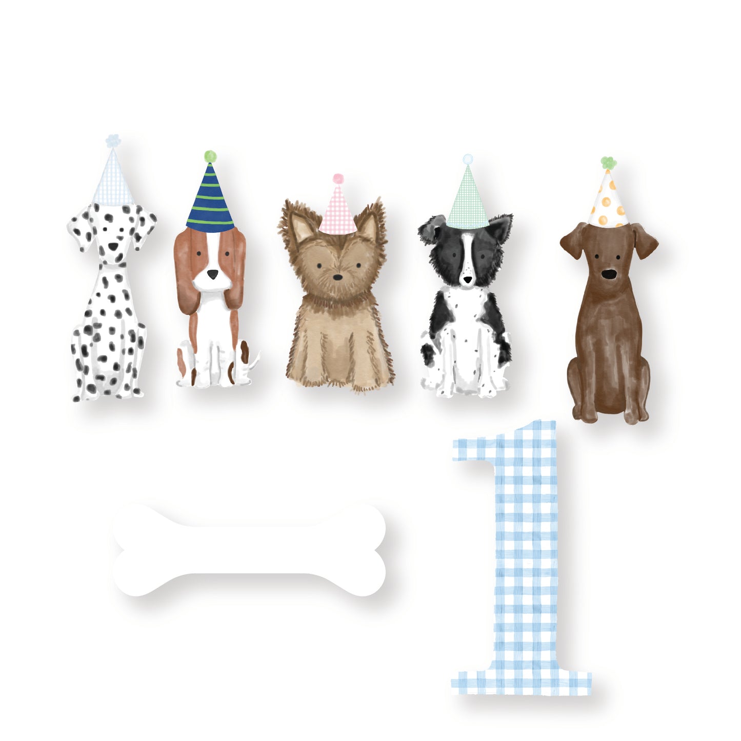 Dog Cupcake Toppers